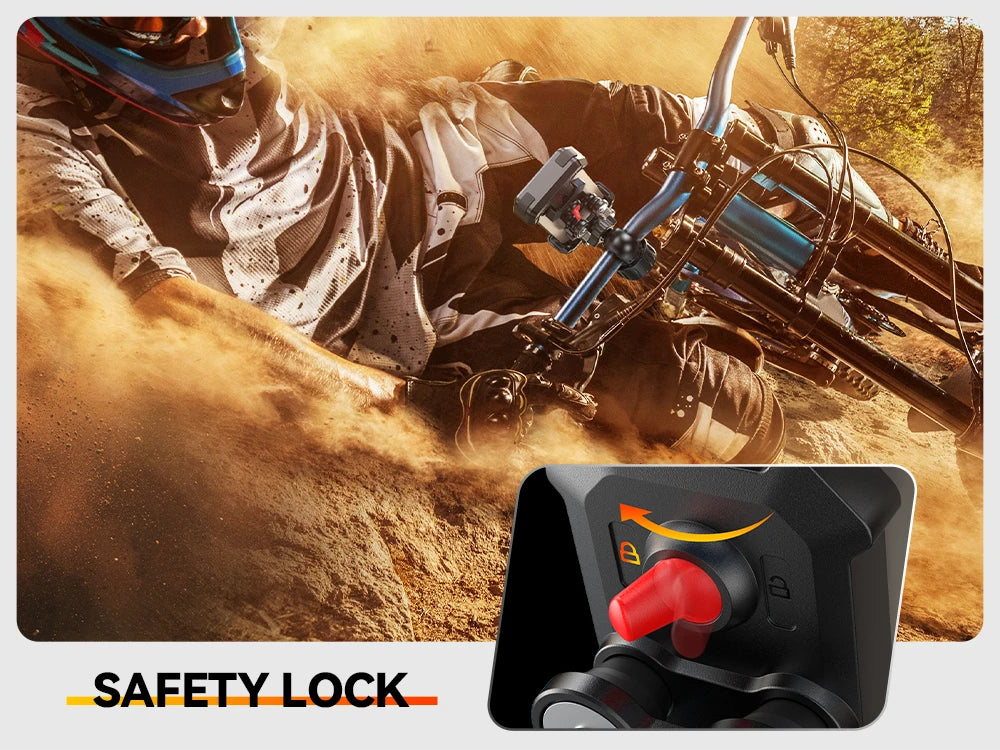 Anti-Shake Bike Phone Holder for 4.7-7" Phones