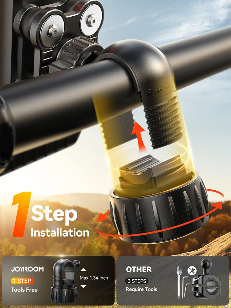 Anti-Shake Bike Phone Holder for 4.7-7" Phones