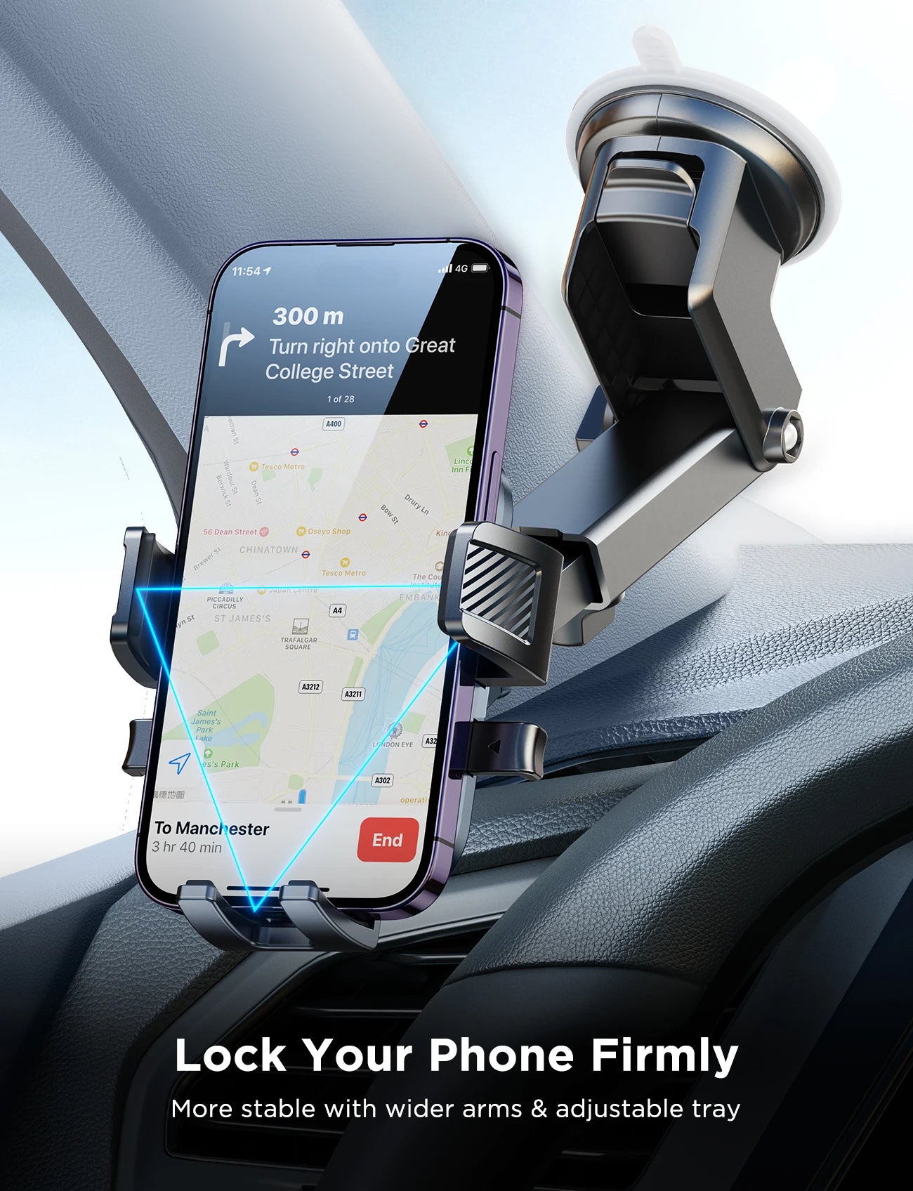 Phone Holder Mount for Car Strong Suction