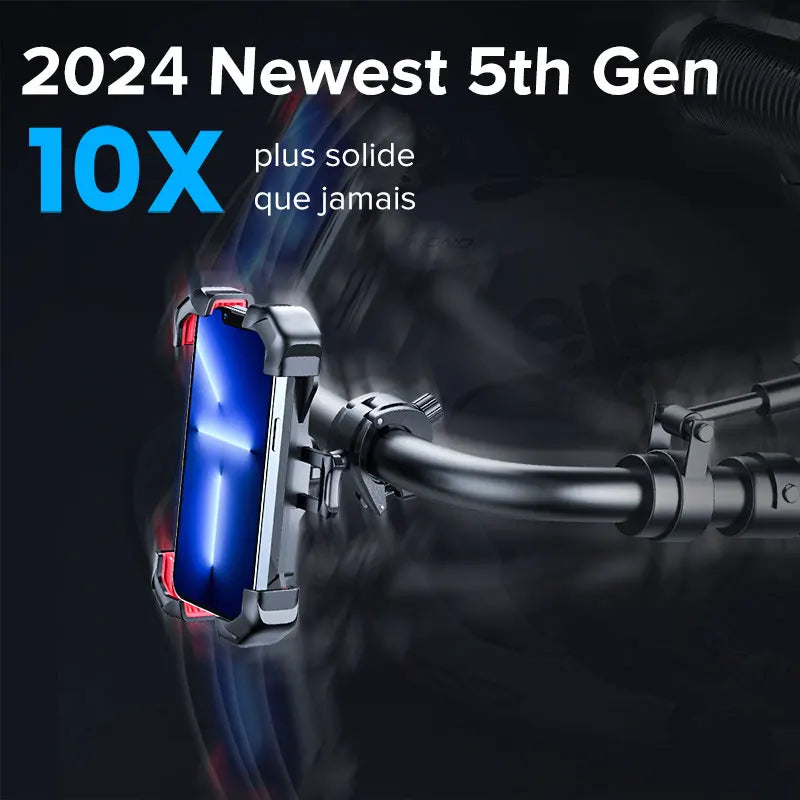 Universal Bike Phone Holder for 4.7-7 inch Mobile Phone 360°View