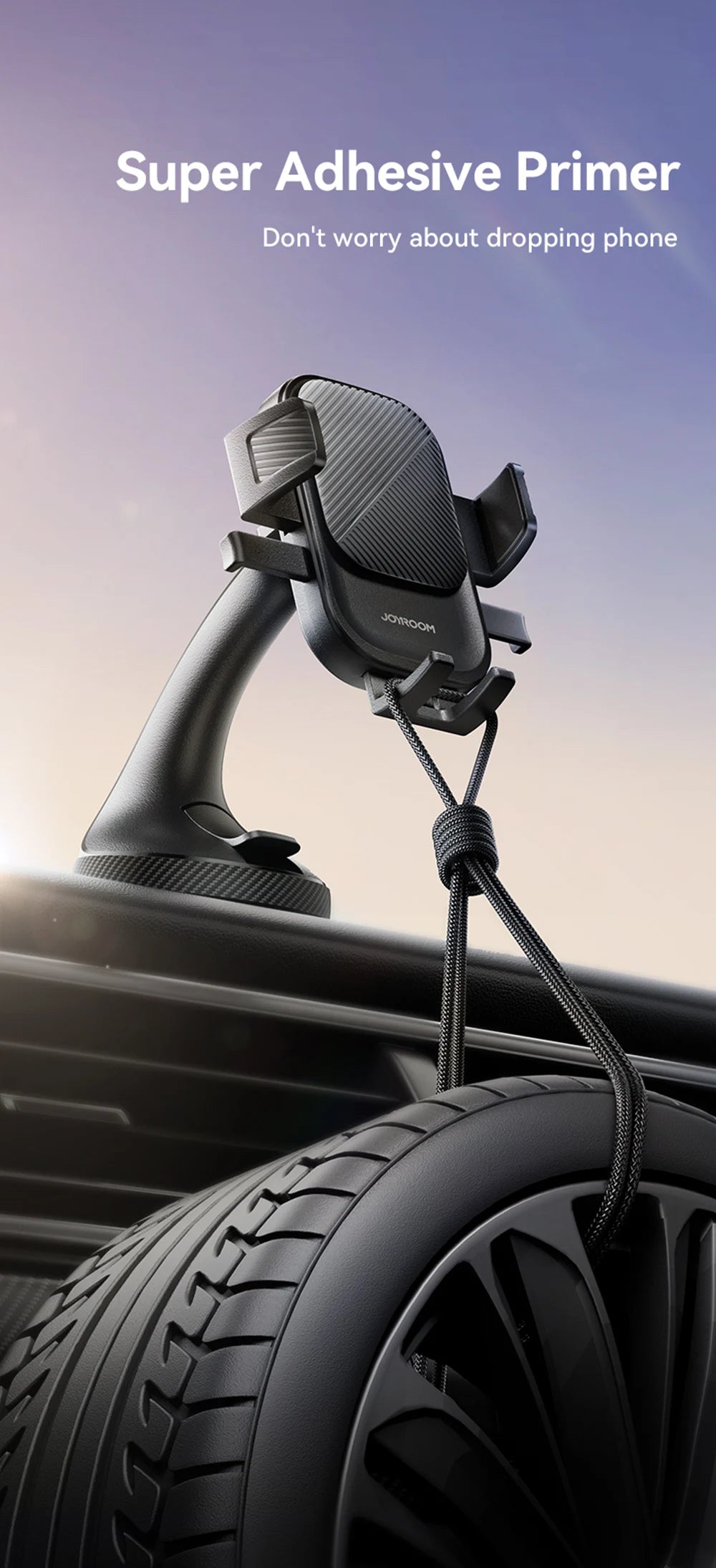 Phone Holder Mount for Car Strong Suction