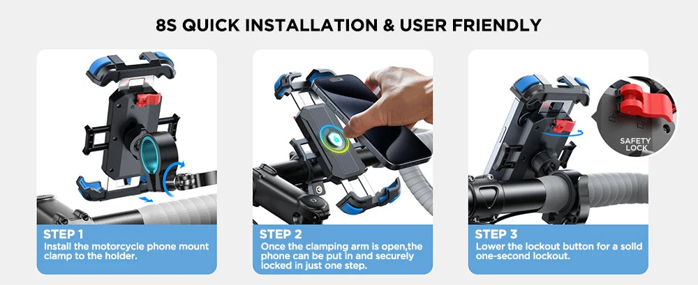 Motorcycle Phone Mount