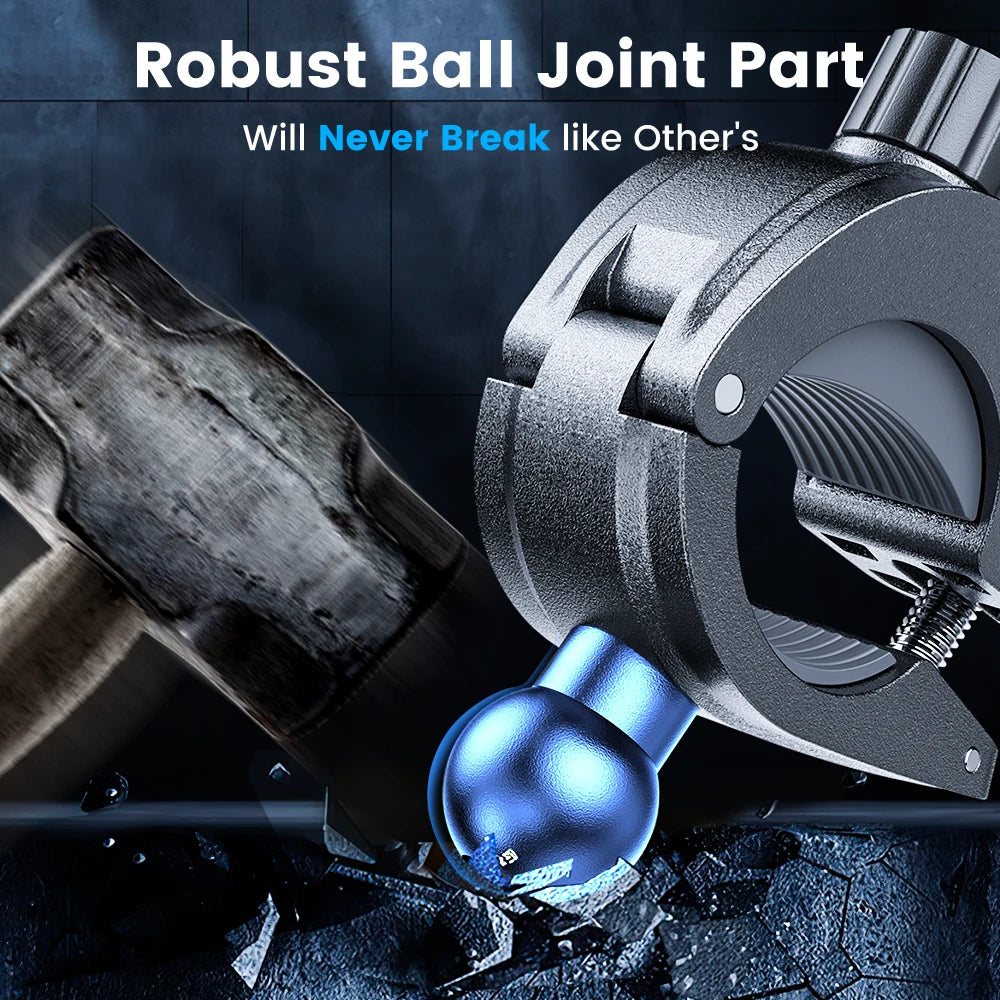 Universal Bike Phone Holder for 4.7-7 inch Mobile Phone 360°View