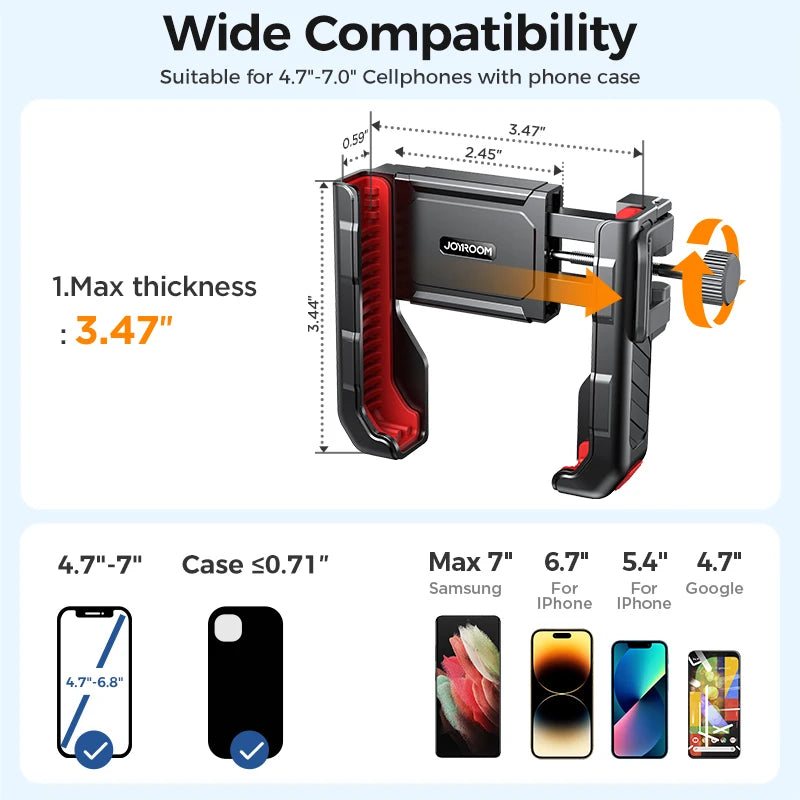 Universal Motorcycle Phone Holder