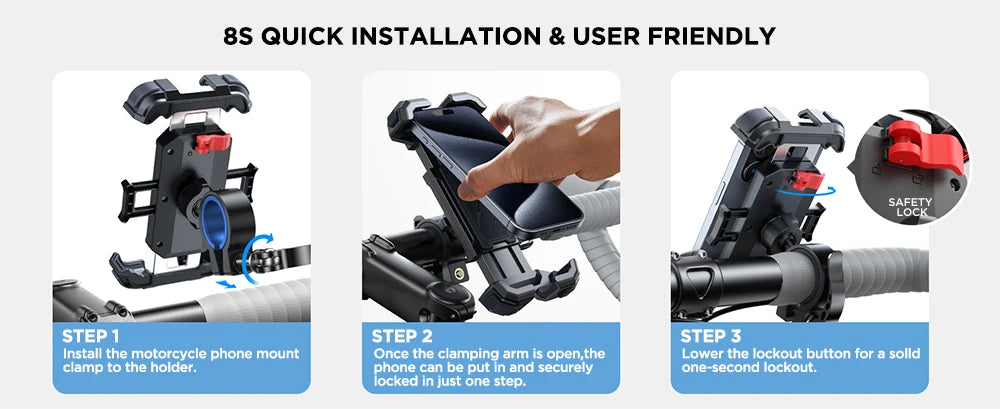 Motorcycle Phone Mount